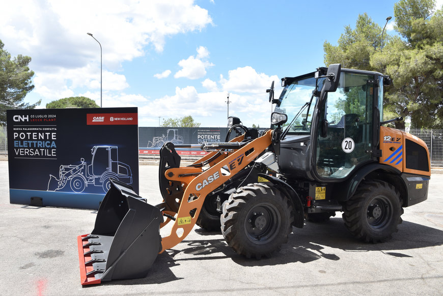 CNH inaugure une ligne de production de chargeuses compactes sur pneus électriques à Lecce 