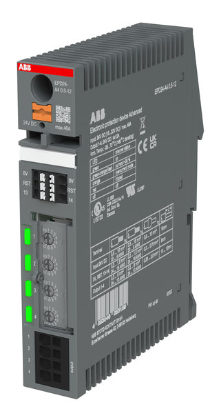 Les disjoncteurs électroniques multi-canaux EPD24 d’ABB offrent une protection fiable des équipements d’automatisation industrielle