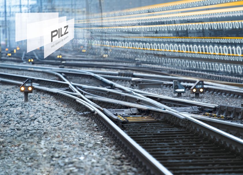 Pilz présentera le nouveau système de commande ferroviaire PSSrail – découvrir une solution de numérisation innovante en direct