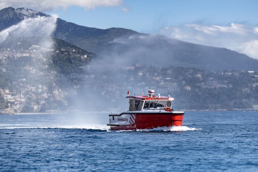 FPT INDUSTRIAL ET BIMOTOR POWER LE NOUVEAU BATEAU-POMPE DE HIGH TECH MARINE POUR LA PRINCIPAUTÉ DE MONACO