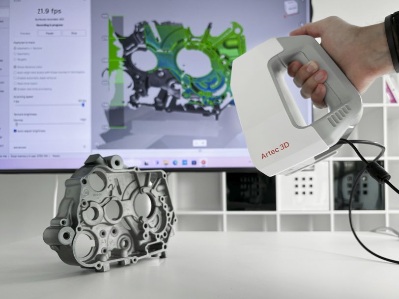 Artec 3D lance un nouveau scanner 3D ultra-haute résolution : l’Artec Spider II