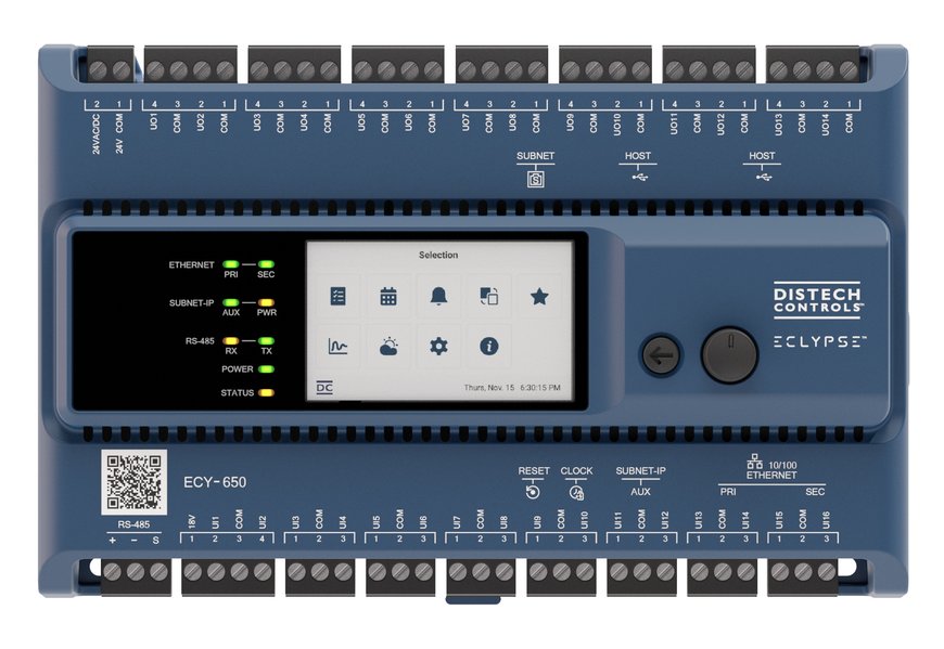 Distech Controls lance la nouvelle génération de contrôleurs connectés ECLYPSE