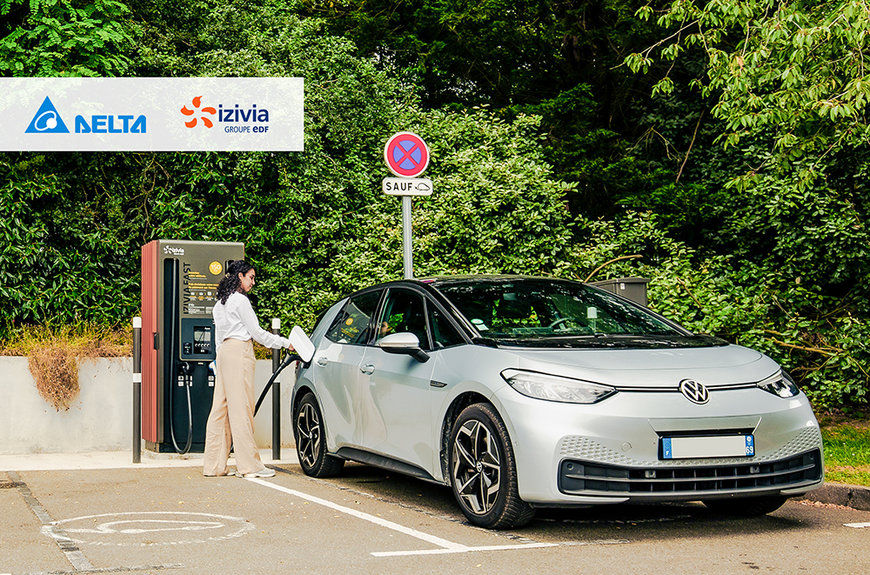 Delta et IZIVIA s'associent pour renforcer l'infrastructure de recharge des véhicules électriques en France