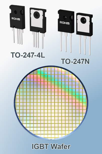 Les nouveaux IGBT 1200V de ROHM présentent des caractéristiques de faible perte à la pointe de l’industrie* avec une tolérance élevée aux courts-circuits